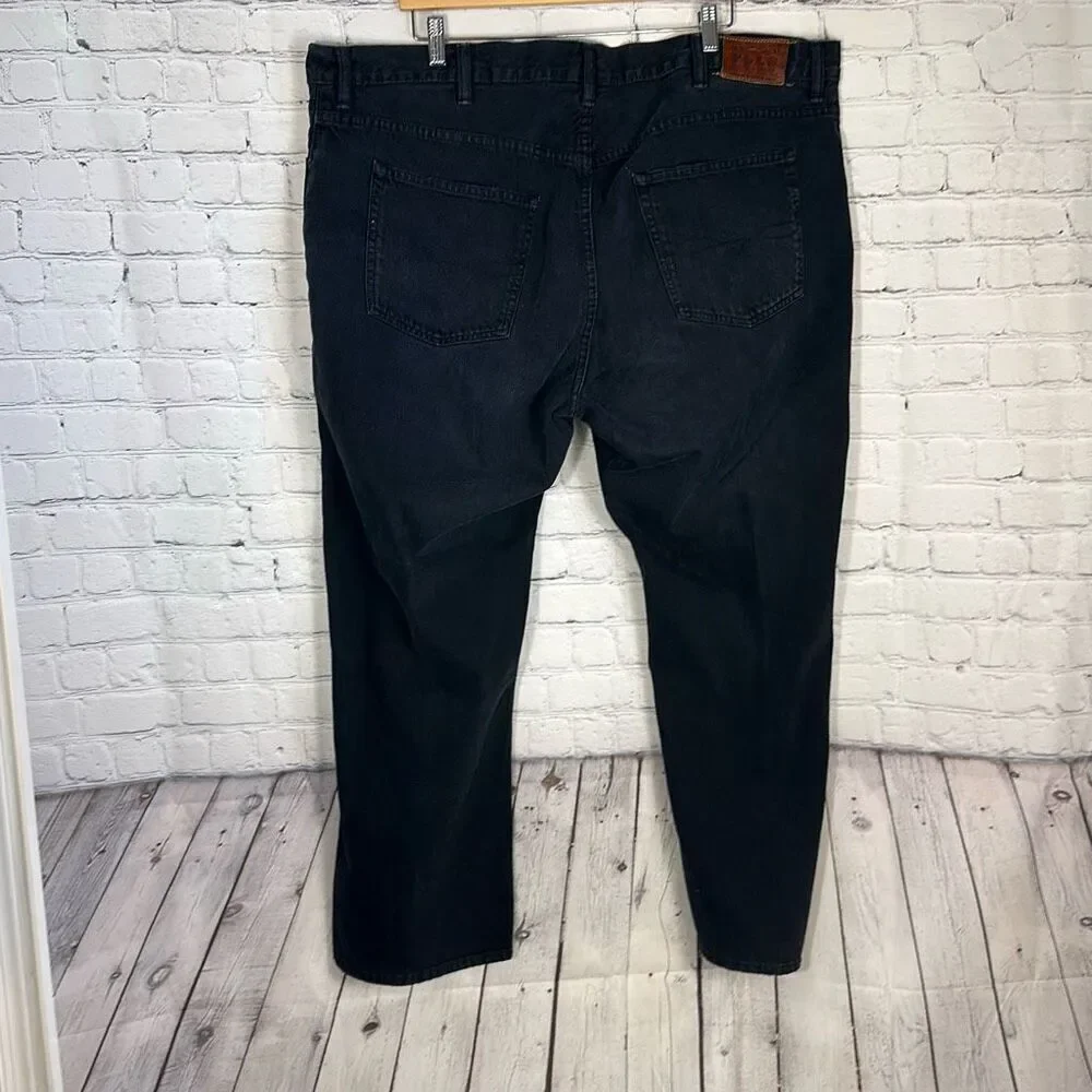 Polo Ralph Lauren Mens Classic‎ 867 Black Jeans size 46B/30 100% Cotton